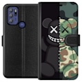 Pikkukuva 1 / 3: Motorola Moto G60S Lompakkokotelo Army