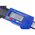 Miniatyrbillede 2 af 5: Kulfiber Elektronisk Digital Hjul Dækdybdemåler (1 stk, Blå) -t