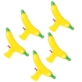 Miniatyrbillede 2 af 3: 5 stk. vandspøjtelegetøj bananformet strandlegetøj interaktivt spilrekvisit sommer udendørs tilbehør til børn gul 19,5*11cm Yellow 19.5*11cm