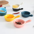 Miniatyrbillede 1 af 3: 5 stk. Sovsekop, Små Snackskopper, Mini Skålsæt, Porcelæn Appetitvækkerskåle Til Nødder, Dips, Sovser, Ketchup, Mayonnaise
