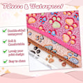 Miniatyrbild 5 av 5: Vattentät marsvinsfilt Tvättbar 3-pack Smådjursfleece Burfoder
