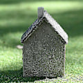 Miniatyrbild 5 av 5: Miniatyr Fehus i trädgården Rustikt Fe Skog Miniatyrbostäder Mini Lanthus