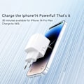 Miniatyrbilde 3 av 5: ESSAGER 33W GaN USB-C/USB-A Hurtiglader Hvit