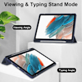 Pikkukuva 3 / 5: Samsung Galaxy Tab A9 Plus Kotelo Hybrid Kynäteline Sininen