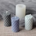Miniatyrbillede 4 af 5: Lysforme lys stearinlys DIY støbeforme i silikone lz22018 cylindrisk honeycomb LZ22018 cylindrisk honeycomb