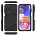 Miniatyrbillede 5 af 5: Samsung Galaxy A23 5G Cover Stødsikkert Hybrid Støtteben Sort