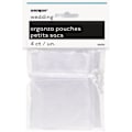 Miniatyrbillede 2 af 2: Unikke festposer i organza (4-pak) One Size Hvid White One Size