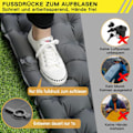 Miniatyrbild 5 av 5: Breathable and Comfortable Inflatable Sleeping Pad, Rapid Deflation Feature and Ultralight Compact Portable Sleeping Mat for Hiking and Traveling