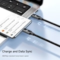 Pikkukuva 5 / 5: Mcdodo 1,2 m 3-in-1 USB-C - USB-C 100 W / Lightning / Apple Watch