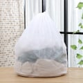 Miniatyrbilde 1 av 5: Nettvaskeposer i mesh, store, robuste vaskeposer i mesh, vaskeposer i mesh med snøring, nettkurv i mesh for reise, studentbolig (2 stk)
