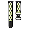 Pikkukuva 3 / 5: Urheiluranneke Kaksivärinen Apple Watch 42/44/45/49 mm (M/L) Musta/Keltainen