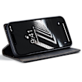 Miniatyrbillede 3 af 5: CASEME iPhone 15 Plus Etui Flip Retro Læder Sort