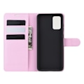 Pikkukuva 3 / 5: Samsung Galaxy S20 - Litsi Lompakkokotelo - Vaaleanpunainen LightPink Vaaleanpunainen