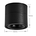 Miniatyrbillede 5 af 5: 5w LED loftspot, loftslampe, justerbar lampehusvinkel, loftspot, loftspot