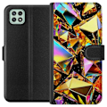 Miniatyrbillede 1 af 3: Samsung Galaxy A22 5G Pung Etui 3D Guld