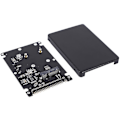 Miniatyrbillede 2 af 5: 44pin Msata til 2,5 tommer Ide Hdd Ssd Msata til Pata Adapter Konverterkort med Etui