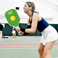 Miniatyrbild 3 av 5: Strandtennisracket | Enkelt glasfiberracket för pickleball - Bikakeformad paneldesign, lätta strandtennisracketar i glasfiber för inomhusbruk