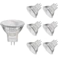MR11 halogenlampor, 12V10W MR11 GU4 halogenlampa, varmvit, 6 st.[CO]