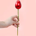 Miniatyrbillede 5 af 5: Lille urne til menneskeaske i form af en rose, roseblomst mindegave til menneske- og kæledyrsaske, roseblomst kremering