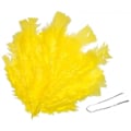 Miniatyrbillede 2 af 2: Fjer, gule, 48/pk (til pynt mm) Gul Yellow