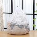 Miniatyrbilde 2 av 5: Nettvaskeposer i mesh, store, robuste vaskeposer i mesh, vaskeposer i mesh med snøring, nettkurv i mesh for reise, studentbolig (2 stk)