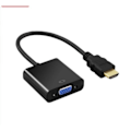 Miniatyrbillede 3 af 3: HDMI til VGA HD Adapterkabel med Lyd- og Videostrømomformer Egnet til Computer, Stationær, Laptop, PC