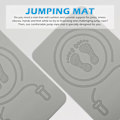 Miniatyrbild 3 av 5: Fitness Hopprep Matt Rep Hoppning Matt Halkskydd Absorption Inomhus Utomhus Vadderad Träningsmatta för Cross Rope Övningstillbehör