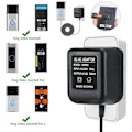 Miniatyrbild 5 av 5: 18V 500MA Strömadapter Batteriladdare Adapter för Ring Dörrklocka Utomhus EU-kontakt
