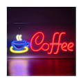 Pikkukuva 2 / 5: Kahvi Neon-kyltti USB-käyttöinen Kahvi-kyltti Led-leirintävalo Led-kyltti seinäkoristeluun Ravintola Hotelli