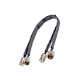 Miniatyrbillede 2 af 5: Vindue/Dør Gennemføring Flad RF Koaksialkabel SO239 UHF Hun til UHF Hun 50 Ohm RF Koax Pigtail