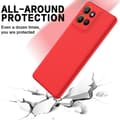 Miniatyrbild 5 av 7: Motorola Moto G86 5G Solid Color Case - Drop-Protective Full-Coverage Silicone Case Röd