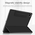 Miniatyrbillede 4 af 5: iPad Pro 12.9 (2018/2020/2021) - Solid Tri-Fold Cover - Sort Sort