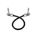 Miniatyrbilde 2 av 5: 6-pakning 12-tommers gitarpatchkabler, akustiske instrumentgitar kabler, Duckhead-effektkabler
