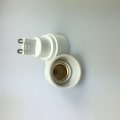 Miniatyrbillede 4 af 5: 5 STK G9 til E14 Lampesokkel Glødelampesokkel Adapter Skruelys
