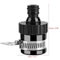 Miniatyrbillede 2 af 3: Udvendig hane adapter, universel hane adapter konnektor, blandingshane haveslange konnektor (diamet