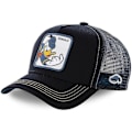 Miniatyrbild 1 av 3: Nytt märke Anime Tecknad Mickey Donald Duck Snapback Bomullskeps Herr Dam Hip Hop Pappa Mesh Hatt Truckerkeps Dropshipping DONALD DUCK SVART
