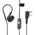 Pikkukuva 2 / 3: K-Pää Walkie Talkie Kuulokemikrofoni Radiokuulokkeet Baofeng Uv5R 888S:lle Kenwood Walkie Talkieille