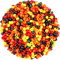 Miniatyrbild 1 av 5: Höst Thanksgiving Pony Beads - 1200 st för DIY-hantverk