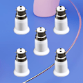 Miniatyrbillede 3 af 5: 5 stk. B22 til E27 lys fatning adapter forlænger, bajonet til skrue, adapterholder til pære