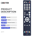 Miniatyrbilde 4 av 4: RC-1167 fjernkontroll for Denon AVR-1913 AVR-2113 AVR-2313 AV-receiver system