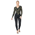 Miniatyrbillede 3 af 3: Dorothy Perkins Dame Bluse med Pufærmer og Rynket Detalje, Langærmet Yellow M