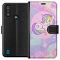 Pikkukuva 1 / 3: Motorola Moto E6i Lompakkokotelo UNICORN