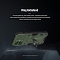 Pikkukuva 4 / 5: iPhone 13 Pro - NILLKIN CamShield Armor Hybrid Ring -kuori - Musta