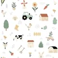 My Kingdom Country Farm Multi Tapet M51507