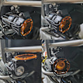 Miniatyrbilde 4 av 5: Tåkelysbeskytter, beskyttelsesdeksler for tåkelyslampe til R1250gs R1200gs Lc F800gs F750gs F850gs