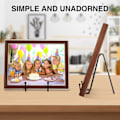 Miniatyrbilde 3 av 5: Plate Display Stands 6-pakninger, Plate Holders for Display Metal Black Frame Stand for Book, Picture, Photo Easel, Platter (3 tommer)