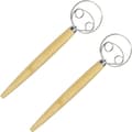 2-pack Visp i rostfritt stål, degvisp[co]