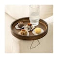 Miniatyrbilde 3 av 5: Sofa Brettbord Tre Sammenleggbart Sofa Arm Brettbord TV Bord Sidebord Hjem Oppbevaring Dekorasjon