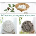 Miniatyrbilde 1 av 2: Hengende håndtørkehåndkle, 2 stk absorberende håndklær, mikrofiber hengende håndkle, multifunksjonell hengende håndvask og tørker raskt