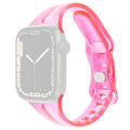 Miniatyrbillede 1 af 5: Apple Watch 38/40/41mm CrystalFlex TPU Armbånd Rosa